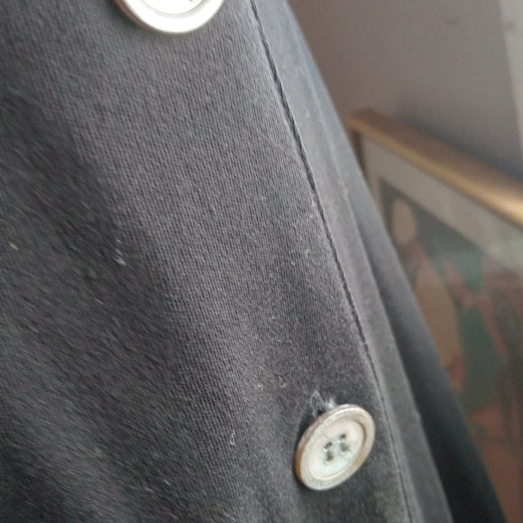 Anne Klein II Vintage Black Sleeveless Top and Skirt Set | Sizes M/12 - Picture 4 of 6